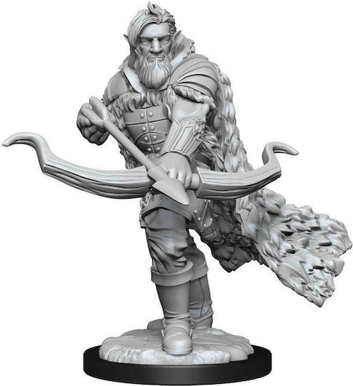 WizKids Dungeons & Dragons Nolzur's Marvelous Miniatures: Firbolg Ranger Male Unpainted Figures 90227