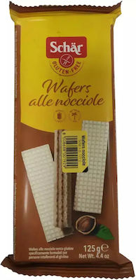 Schar Organic Wafer Milk with Hazelnut Praline Stuffing Gluten-Free 125gr 1pcs