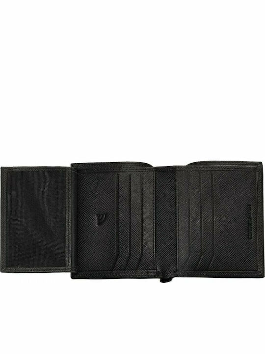 Δερμάτινο Ανδρικό Πορτοφόλι με RFID Μαύρο