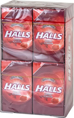 Halls Candies Cool with Κεράσι Flavour Sugar Free 28gr