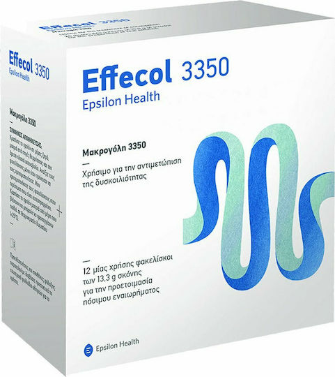 Epsilon Health Effecol 3350 Ειδικό Συμπλήρωμα Διατροφής 12 φακελίσκοι