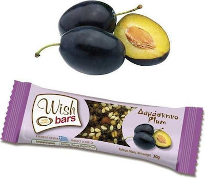 Wish Bar Energy with Plum No Added Sugar (1x30gr) 30gr