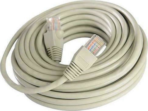 Eurolamp U/UTP Cat.6e (High Speed) Καλώδιο Δικτύου Ethernet 5m Γκρι