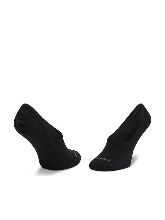 Calvin Klein Damen Einfarbige Socken Schwarz 2Pack Calvin Klein Damen Einfarbige Socken Schwarz 2Pack