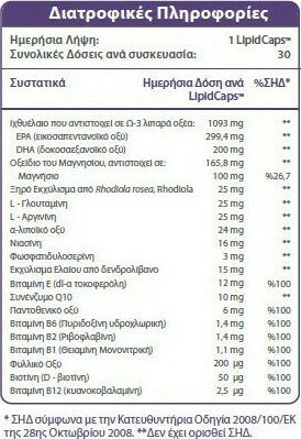 Vital Plus Memo Q10 Συμπλήρωμα για την Μνήμη & τη Συγκέντρωση 30 κάψουλες