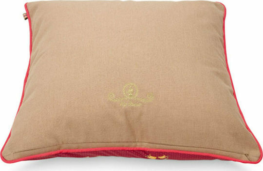 PiP Studio Μαξιλάρι Fleur Grandeur Κόκκινο 60x60εκ.