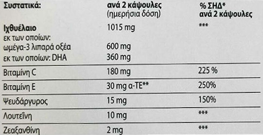 Bausch & Lomb Ocuvite Complete Ειδικό Συμπλήρωμα Διατροφής 60 ταμπλέτες
