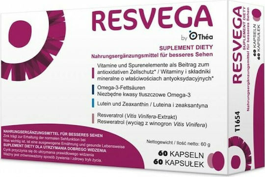 Thea Pharma Hellas Resvega Special Food Supplement 60 Capsules