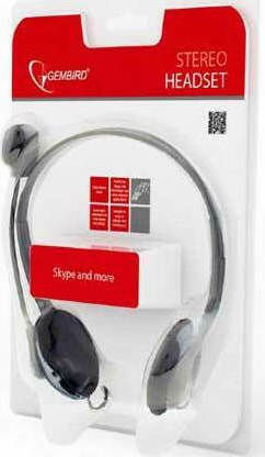 Gembird On Ear Multimedia Headphone with Microphone 3.5mm Jack MHS-123