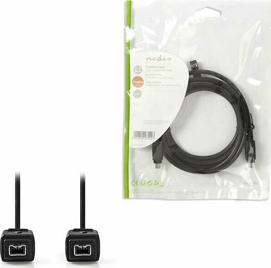 Nedis FireWire Cable 4-pin male - 4-pin male 2m