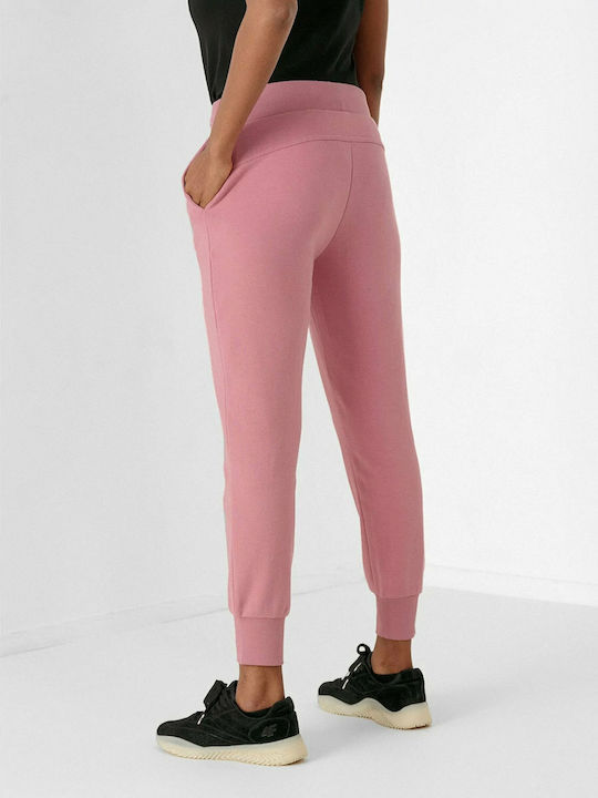 4F Damen-Sweatpants Jogger Rosa