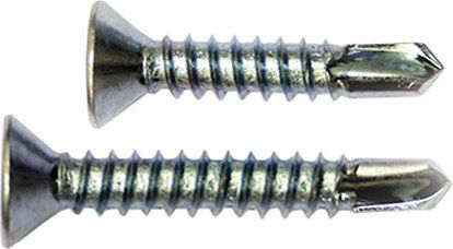 F.F. Group Drilling Screw Phillips Galvanized DIN 7504P with Diameter M5 and Length 50mm 500pcs