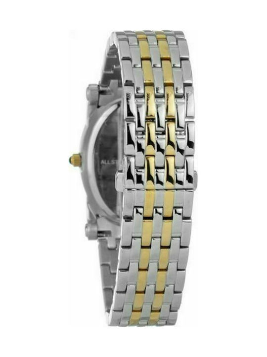 Justina Uhr mit Silber Metallarmband 21818