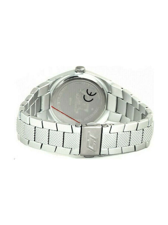 Chronotech Watch with Silver Metal Bracelet CC7039L-01M