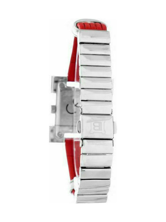 Laura Biagiotti Uhr mit Rot Lederarmband LB0039L-04