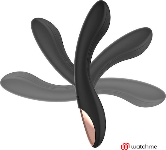 Dream Love Anne's Desire Curve G-Spot Wirless Watchme Δονητής G-Spot με Απομακρυσμένο Έλεγχο 23cm Black/Gold