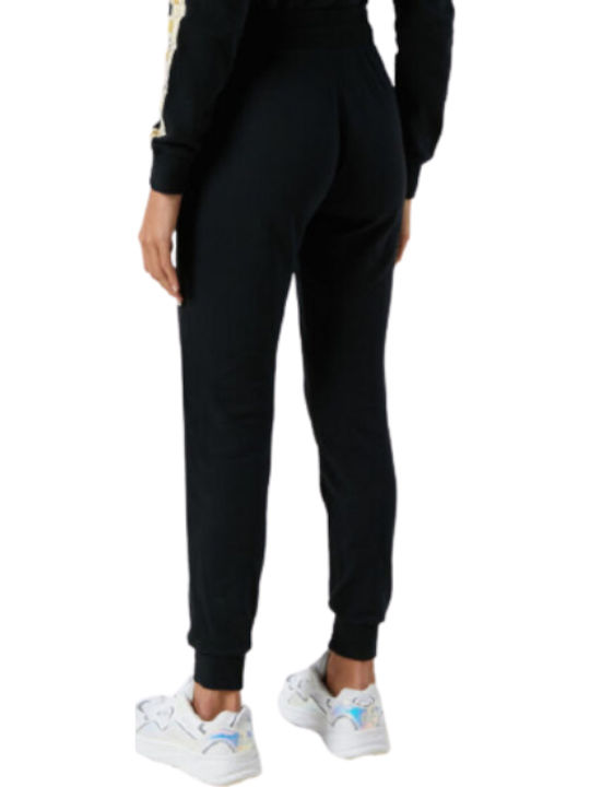 Fila Lorie Hohe Taille Damen-Sweatpants Jogger Schwarz