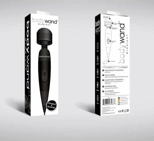 Bodywand Midnight Δονητής Μασάζ 24cm Μαύρος