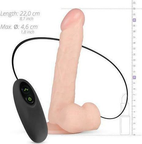 Easytoys Lewis Реалистичен Вибратор 22см Плът