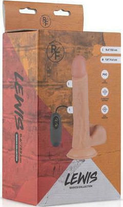 Easytoys Lewis Реалистичен Вибратор 22см Плът