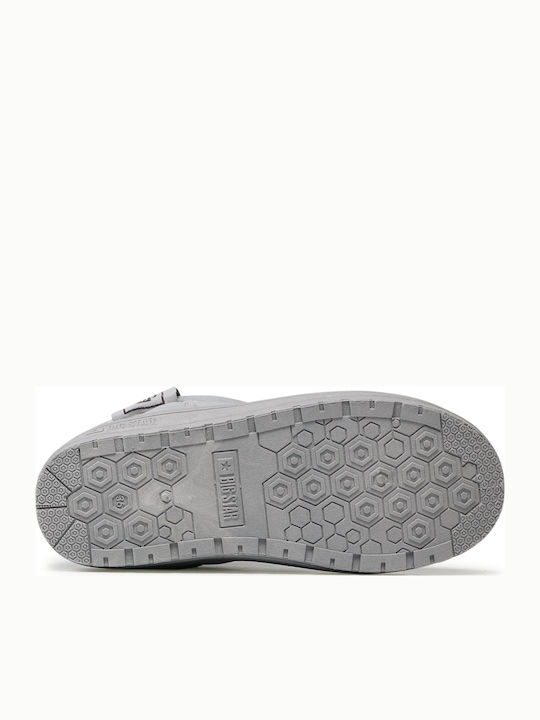 Damenstiefel Silber