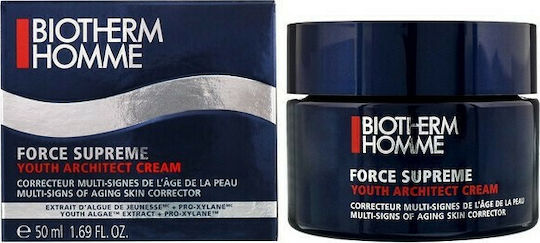 Biotherm Homme Force Supreme Youth Reshaping Ανδρική Κρέμα Προσώπου για Ενυδάτωση & Ανάπλαση 50ml