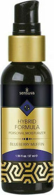 Sensuva Hybrid Formula Personal Moisturizer Lubricant Gel Blueberry Muffin 125ml