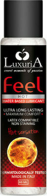 Luxuria Feel Hot Sensation Lubricant Vaginales Schmiermittel 60ml