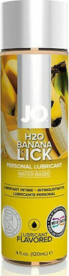 System Jo H2O Personal Lubricant Waterbased Flavored Banana Lick 120ml