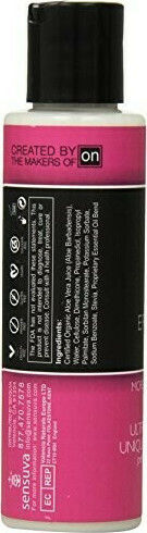 Sensuva Ultra Stimulating On Insane Κολπικό Λιπαντικό Gel Original 125ml