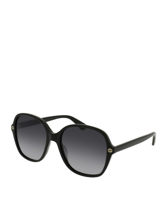Gucci Ochelari de soare Μαύρα cu Cadru & Negru Lentilă Gucci Ochelari de soare Μαύρα cu Cadru & Negru Lentilă