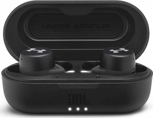 JBL UnderArmour Streak In-ear Bluetooth Handsfree Earphones with Sweat Resistance and Charging Case Black