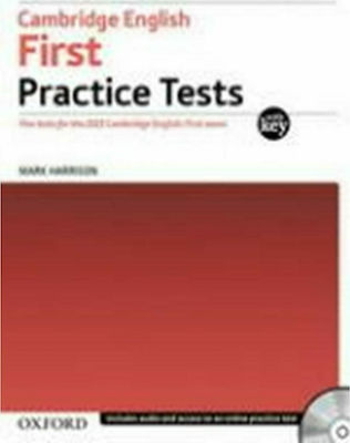 CAMBRIDGE ENGLISH FIRST PRACTICE TESTS Student 's Book N/E