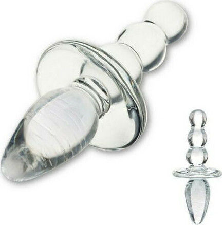 Glas Titus Analdildo Transparent 11.5cm
