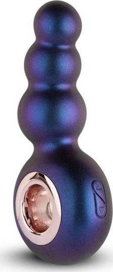 Hueman Outer Space Anal Plug with Vibration Purple