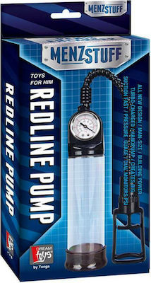 Dream Toys Menzstuff Redline Penis Pump Clear 30cm