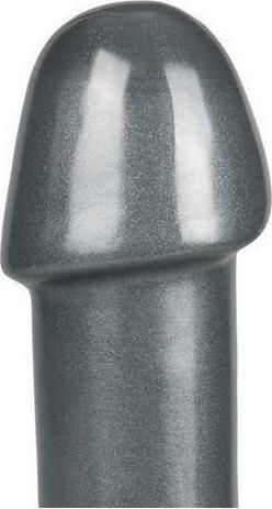 Doc Johnson American Bombshell B-10 Torpedo Ρεαλιστικό Dildo Gun Metal 25cm