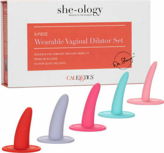 Calexotics She-ology 5-piece Wearable Vaginal Dilator Set 5er-Satz Dildo
