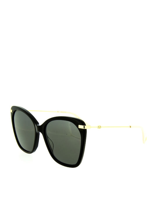 Gucci Gucci Women's Sunglasses with Black Frame and Grey Lenses GG0510S 001