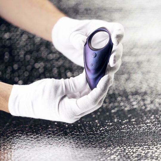 Boss Of Toys Hueman Neptune Vibrating Cock Ring & Remote Purple