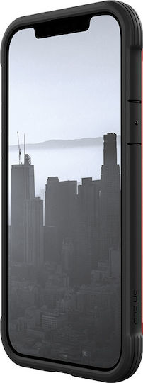 X-Doria Raptic Shield Pro Umschlag Rückseite Kunststoff Rot (iPhone 13 Pro)