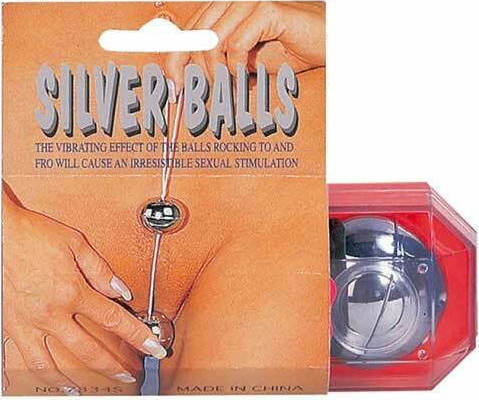 Seven Creations Orgasm Balls Κολπικές Μπάλες Ασημί