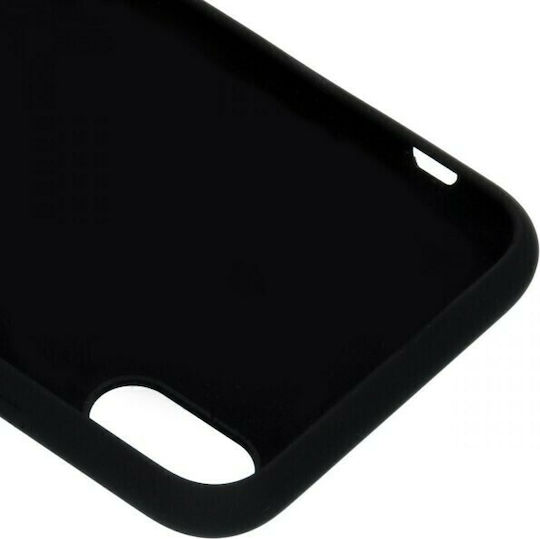 Senso Back Cover Σιλικόνης Μαύρο (iPhone X / Xs)