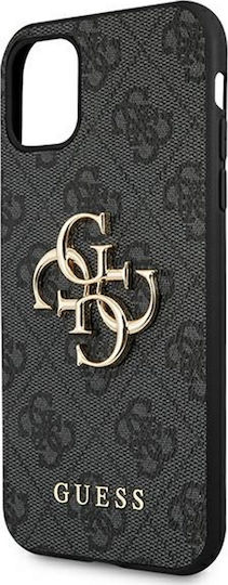 Guess Back Cover Plastic Gray (iPhone 12 / 12 Pro)