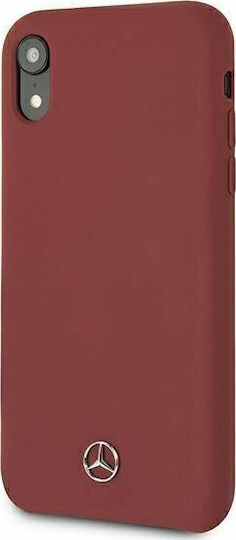 Mercedes-Benz Hardcase Line Back Cover Σιλικόνης Κόκκινο (iPhone XR)