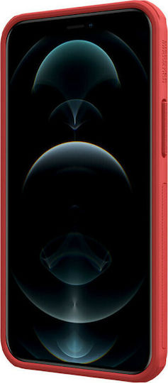 Nillkin Super Frosted Shield Pro Umschlag Rückseite Kunststoff Rot (iPhone 13 Mini)