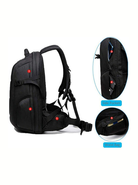 Ozuko Wasserdichte Laptoptasche für Laptop 15.6" in Schwarz Farbe 5266