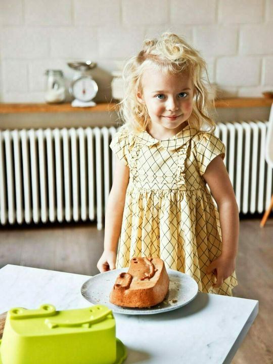 Lilliputiens No Coating Silicone Cake Baking Pan Little Chef Anatole 25.5x14x7.5cm