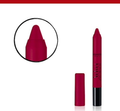 Bourjois Velvet The Pencil Creion Ruj Catifea 3Traduceți în limba 'română' următoarea unitate de specificații pentru un site de comerț electronic în categoria 'Produse de patiserie'. Răspundeți doar cu traducerea