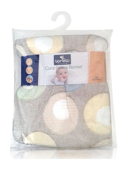 Lorelli Blanket Nursery Swaddling Blankets Coral Fleece Multicolour 85x100cm